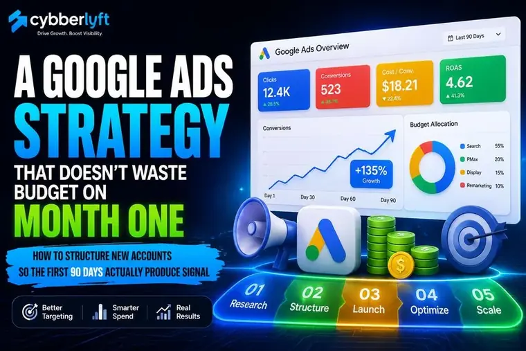 A Google Ads Strategy That Doesn't Waste Budget on Month One